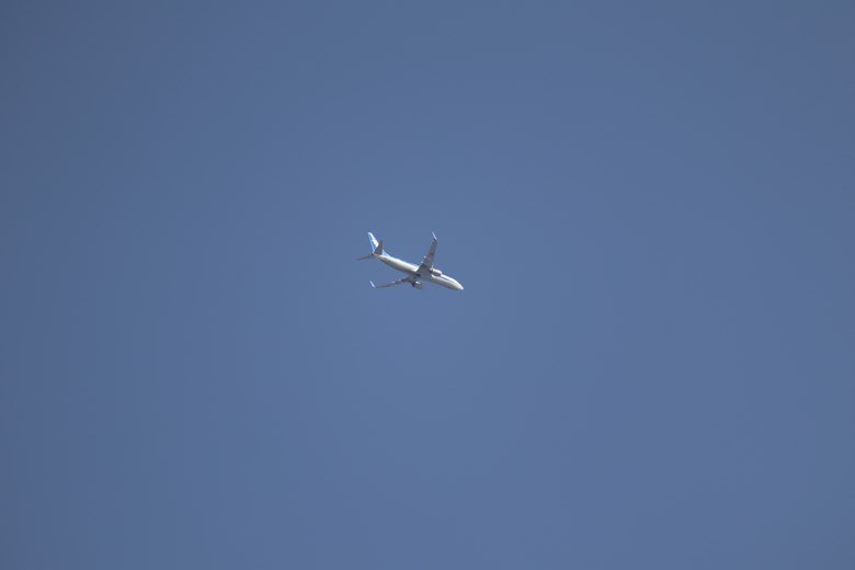 飛行機の写真