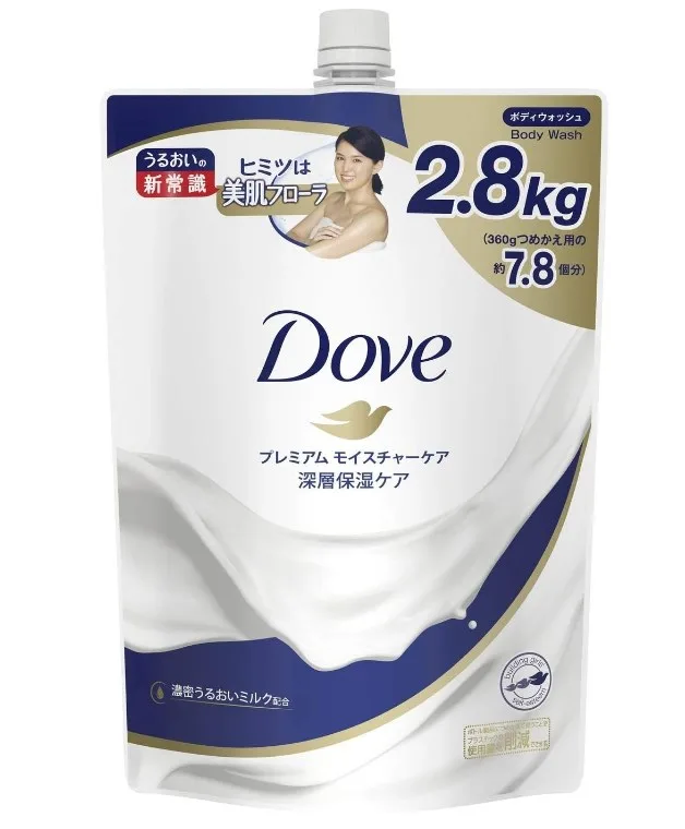 Dove(ダヴ) ボディソープ プレミアム モイスチャーケア 詰め替え用 2800g　1704円