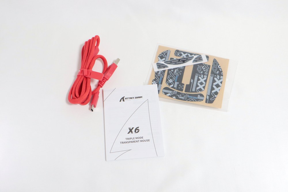 Attack Shark X6 付属品