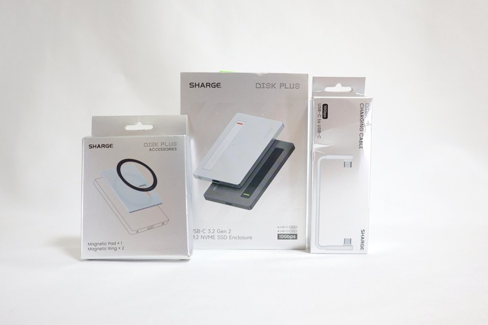 製品概要・仕様(SHARGE Disk Plus SSDエンクロージャー)