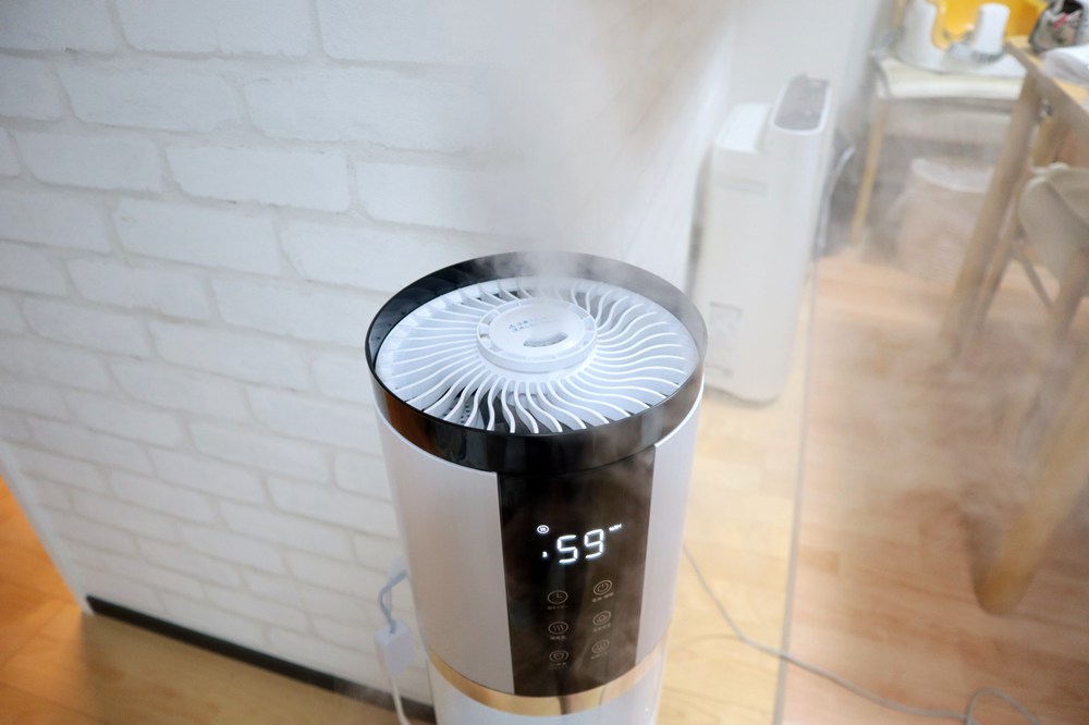 ミストの量は想像以上にしっかり出ます。 