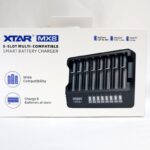 XTAR MX8 レビュー｜エネループも18650もOK！8本同時充電できるUSB-C対応万能充電器