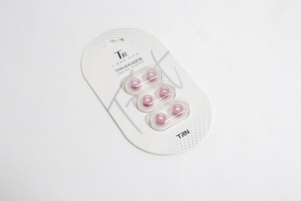 TRN T イヤーピース（3ペア／ダブルサポート構造）