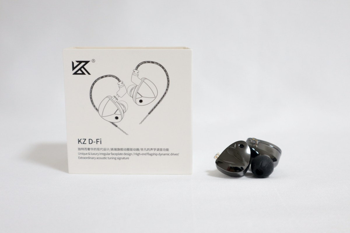 KZ D-Fi(標準版)レビュー|低音はマイルド、バランス型でFPSもいけるイヤホン