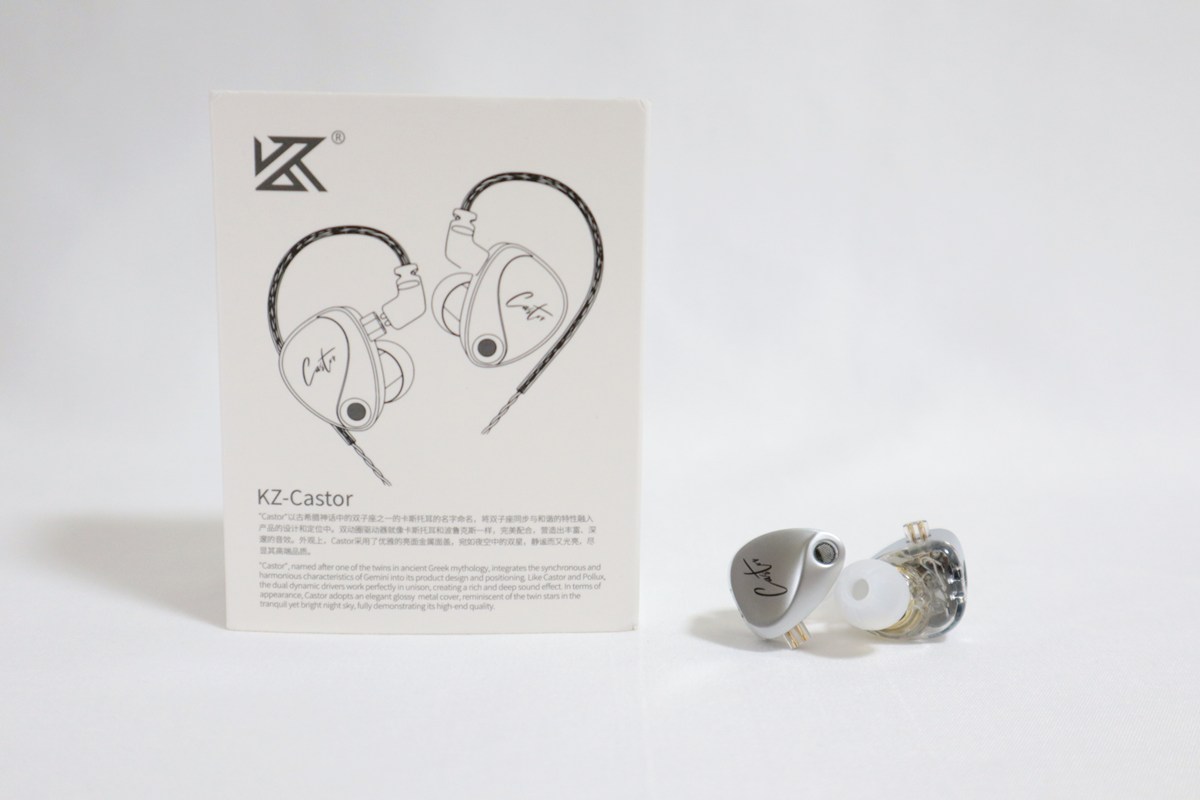 KZ Castor（Harman Target版）レビュー｜スイッチおすすめ設定は「1だけON」ボーカル最強2DD