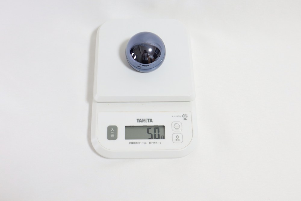 ケース込みで50g(実測)